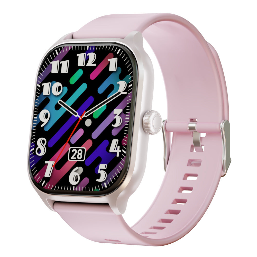 smartwatch Bluetooth call heart rate and blood pressure monitoring sleep multifunctional exercise 2.01 inch men's watch