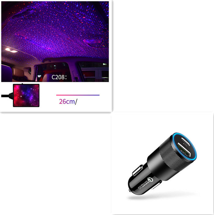 جهاز عرض ضوء النجوم، أضواء حفلات، إضاءة LED بمنفذ USB، إضاءة داخلية، أضواء LED داخلية للسيارات، أضواء ليلية لسماء مرصعة بالنجوم ومجرة