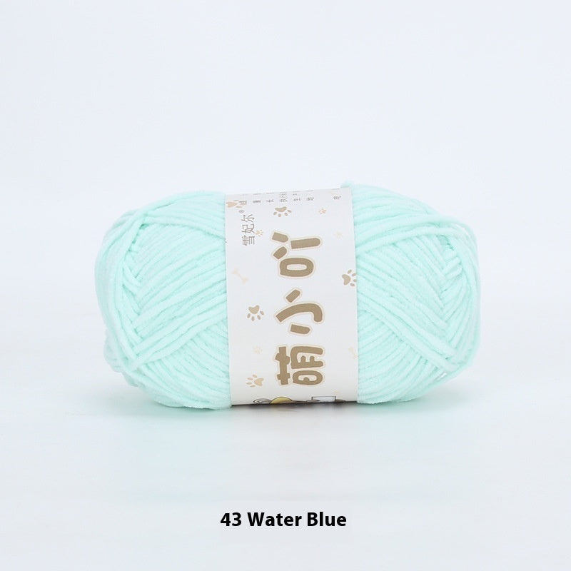 Chenille Wool Ball Hand-woven Diy