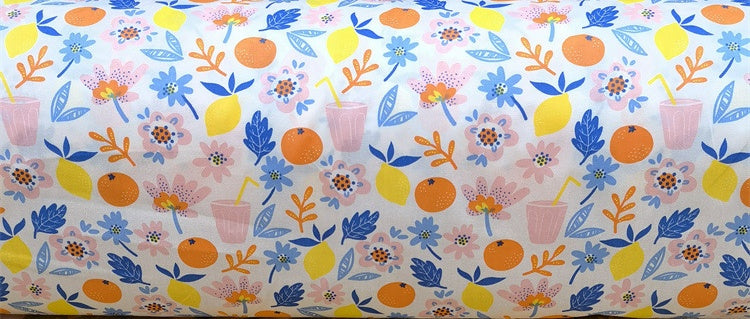 Cartoon Panda And Tiger Cotton Twill