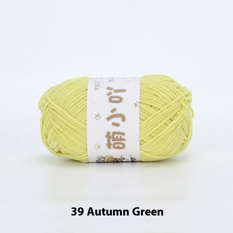Chenille Wool Ball Hand-woven Diy