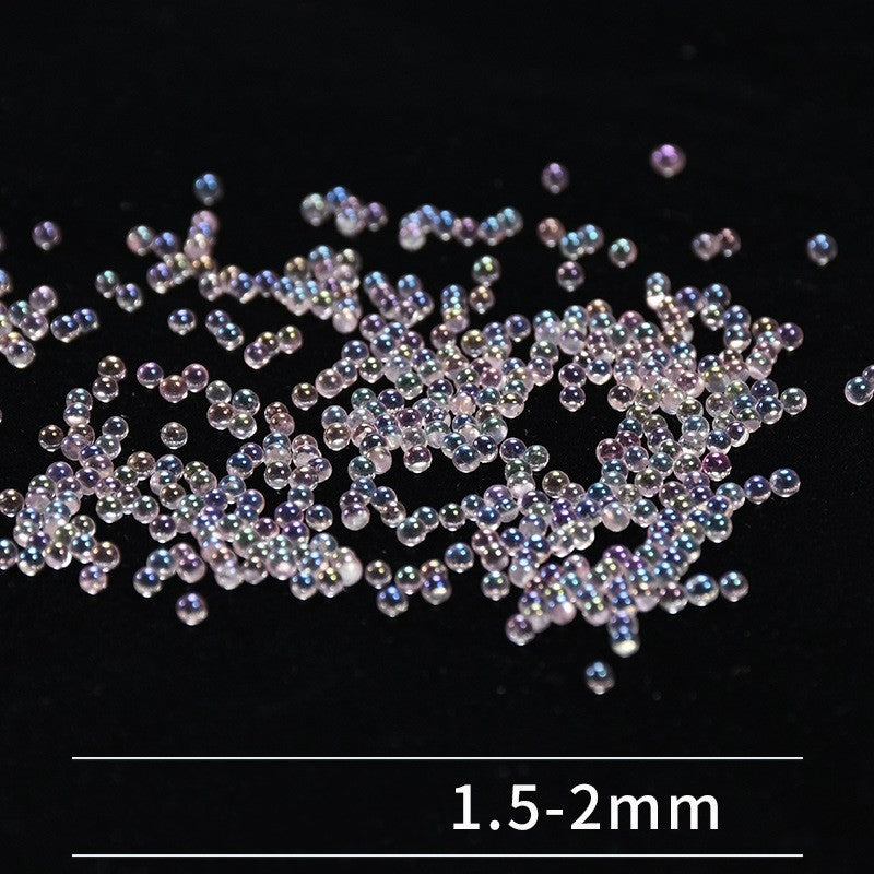 Epoxy DIY handmade jewelry material color bubble beads