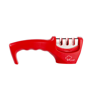 Professional Kitchen Knife Sharpener - Diamond & Tungsten Steel Sharpening Stone