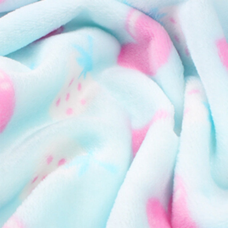 Double-sided Flannel Baby Pajamas Plush Fabric
