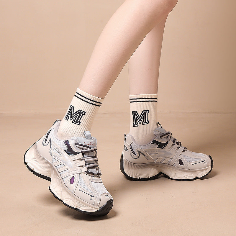 Women's Thick-soled Mesh Breathable Sneaker