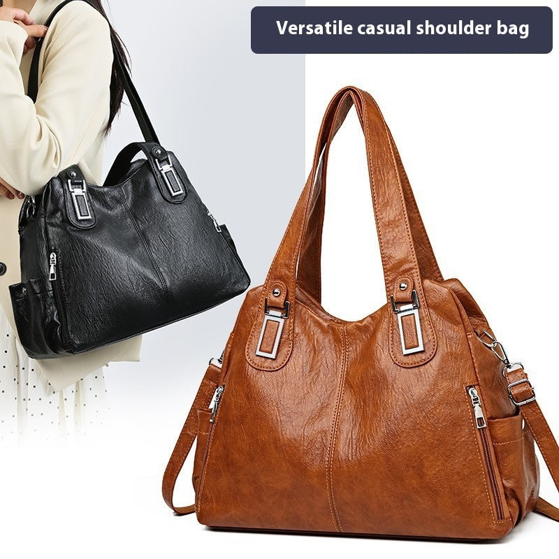 2024 New Women's Bag European And American Big Bag Portable Tote Bag