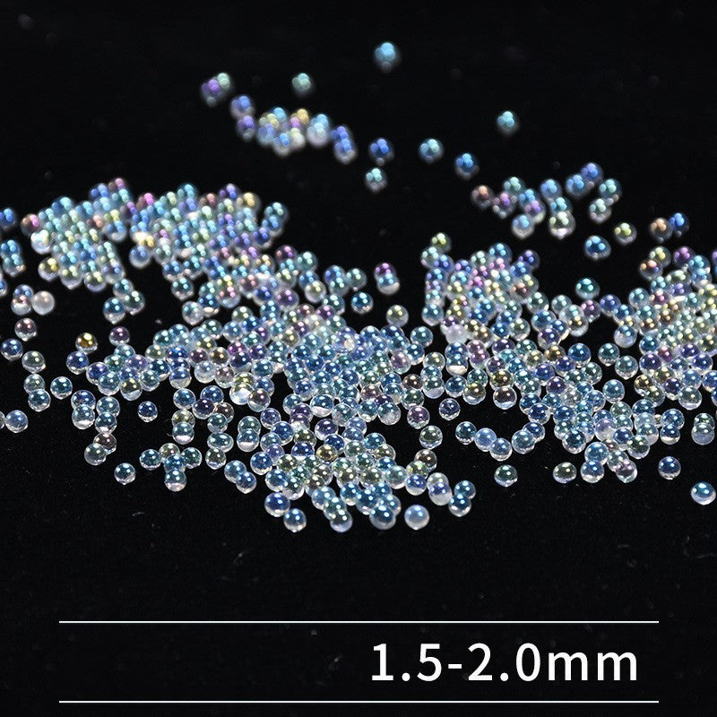 Epoxy DIY handmade jewelry material color bubble beads