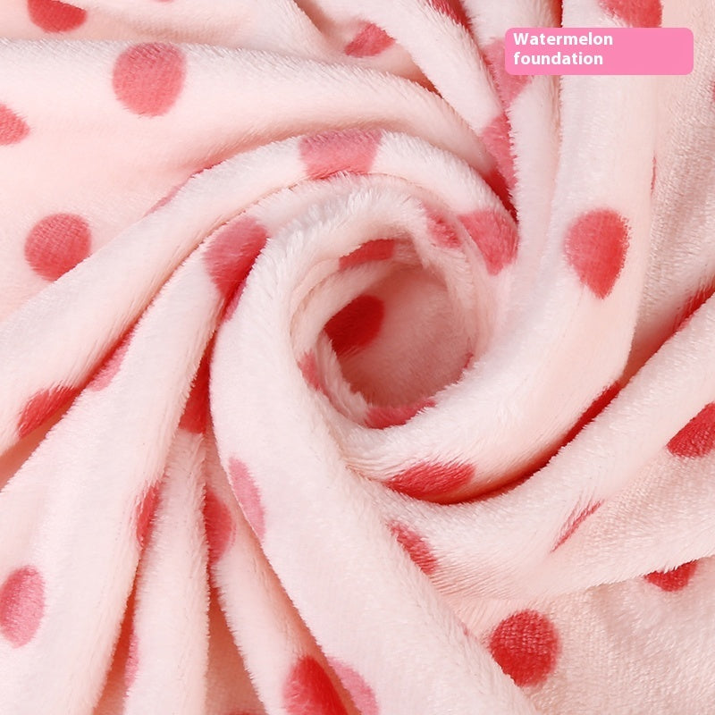 Double-sided Flannel Baby Pajamas Plush Fabric