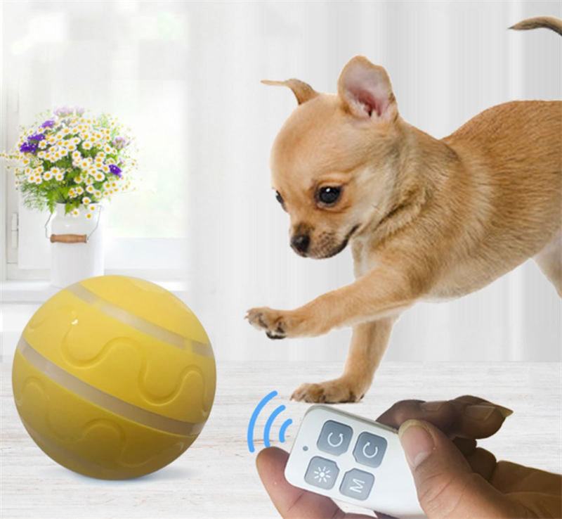 Smart Ball Toy for Cats and Dogs Self-Rotating Rechargeable Ball