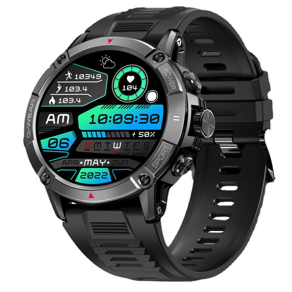 smartwatch 1.52 inch screen one click link Bluetooth call exercise heart rate detection IP68 waterproof