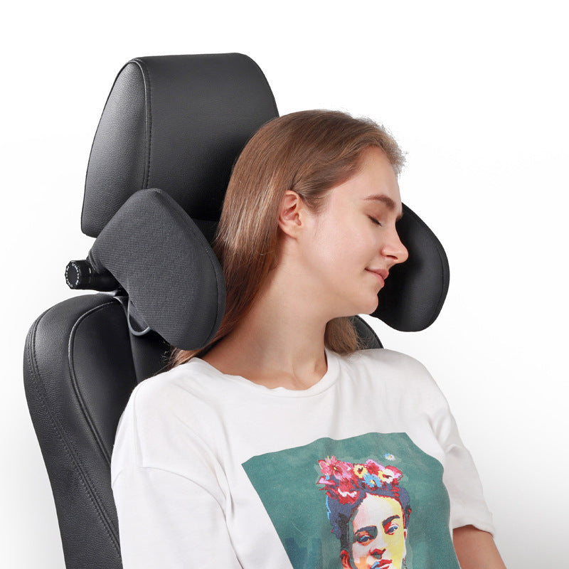 Car Seat Headrest Pillow Travel Rest Neck Pillow Support Solution For Kids Pillow And Adults Auto