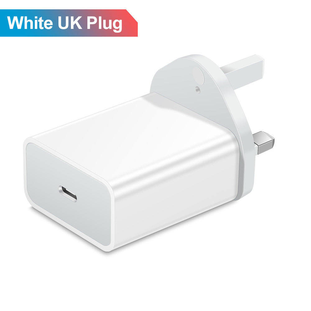 20W QC3.0 PD Mobile Phone Charger Single Port Charging Head Travel Charging Head