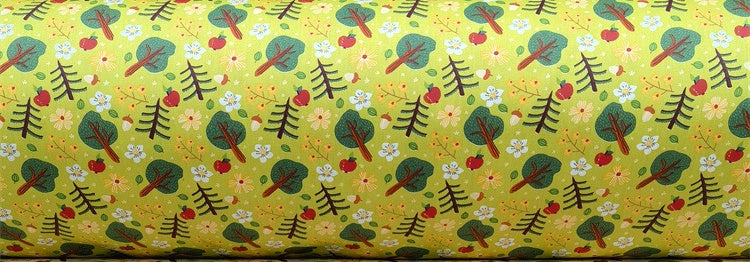 Cartoon Panda And Tiger Cotton Twill