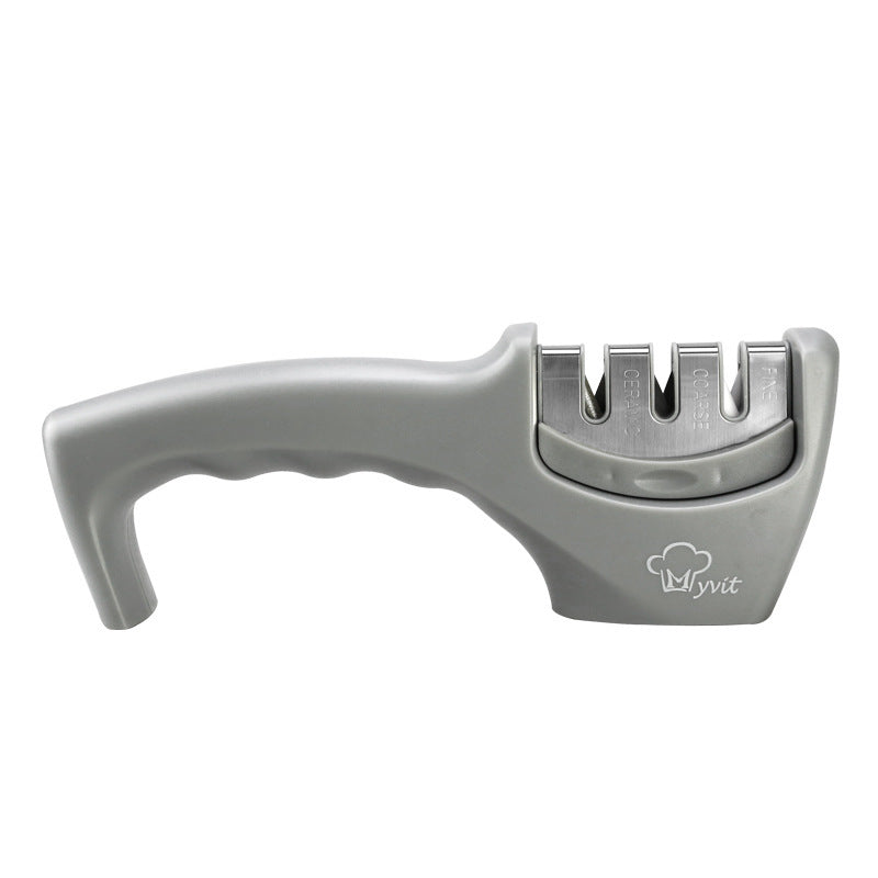 Professional Kitchen Knife Sharpener - Diamond & Tungsten Steel Sharpening Stone