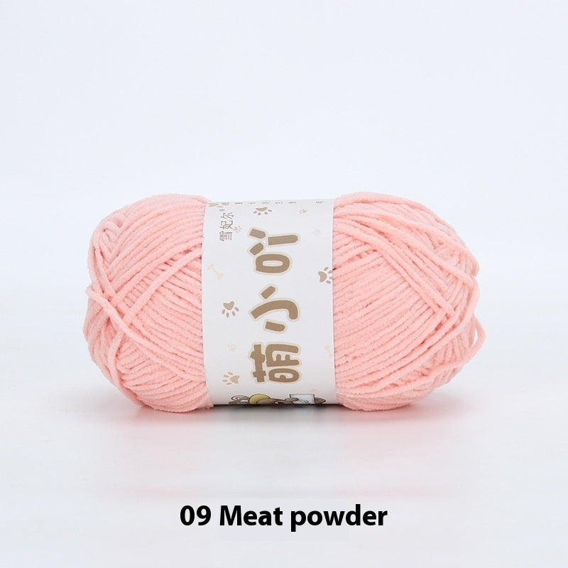 Chenille Wool Ball Hand-woven Diy