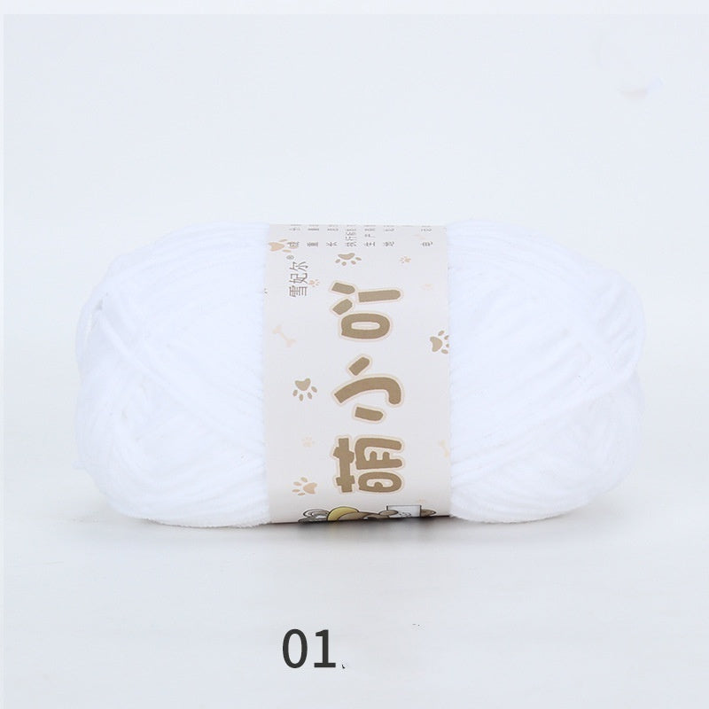 Chenille Wool Ball Hand-woven Diy