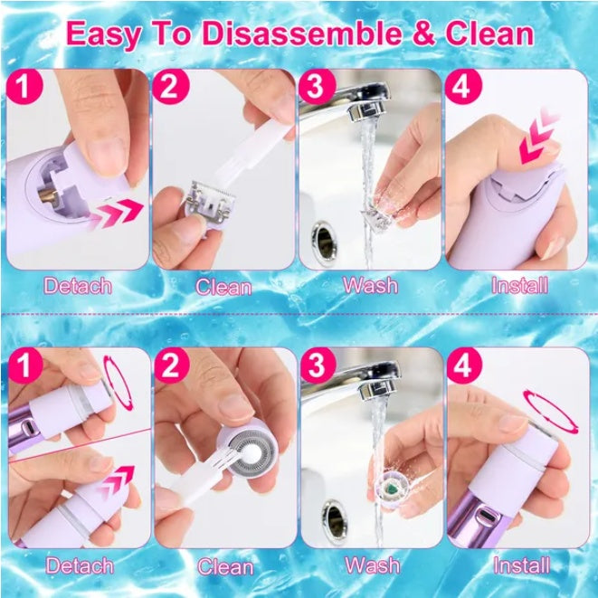 2-in-1 Bikini Double Headed Cordless Body Shaver