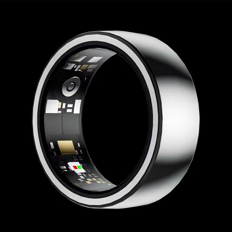 Smart Ring Heart Rate Blood Oxygen Sleep Pressure Monitoring Ring Waterproof Smart Ring Can Be Equipped with Charging Compartment
