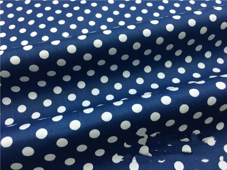 Cotton Twill Cloth With Dots