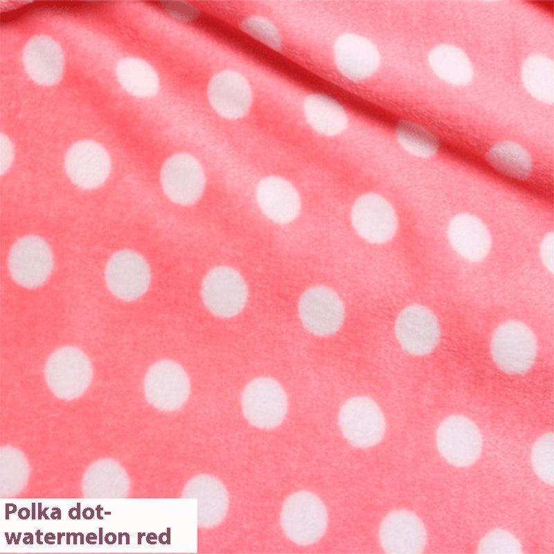 Double-sided Flannel Baby Pajamas Plush Fabric