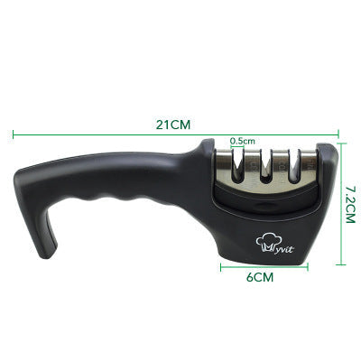 Professional Kitchen Knife Sharpener - Diamond & Tungsten Steel Sharpening Stone