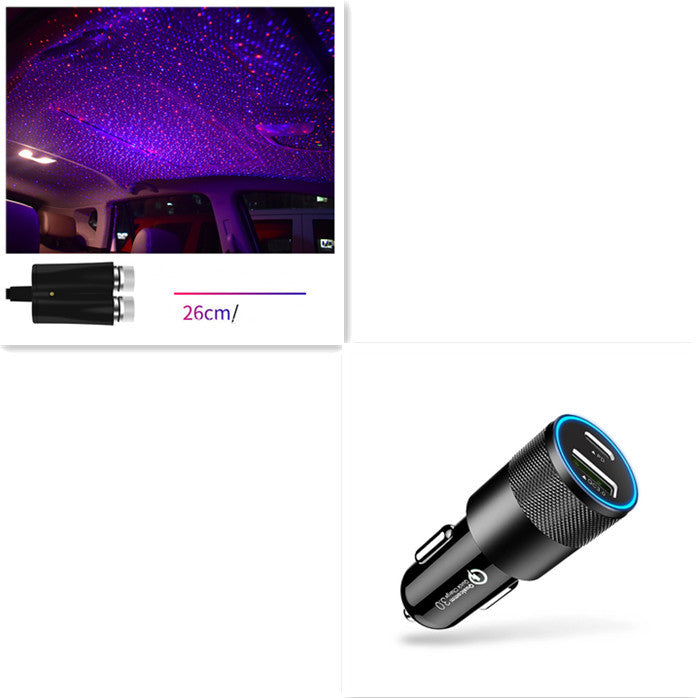جهاز عرض ضوء النجوم، أضواء حفلات، إضاءة LED بمنفذ USB، إضاءة داخلية، أضواء LED داخلية للسيارات، أضواء ليلية لسماء مرصعة بالنجوم ومجرة