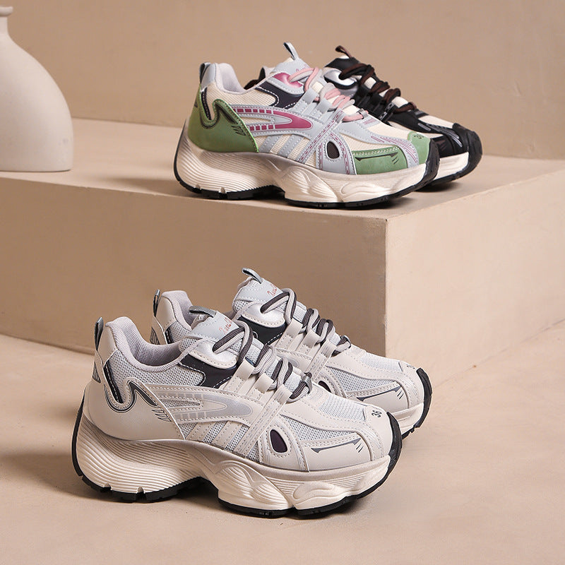 Women's Thick-soled Mesh Breathable Sneaker