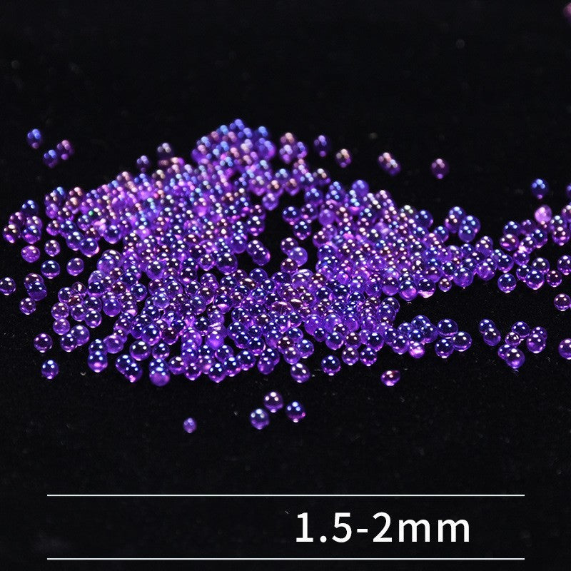 Epoxy DIY handmade jewelry material color bubble beads