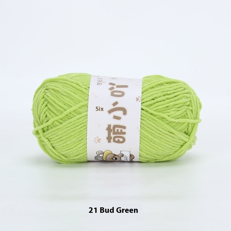 Chenille Wool Ball Hand-woven Diy