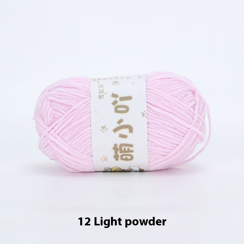 Chenille Wool Ball Hand-woven Diy