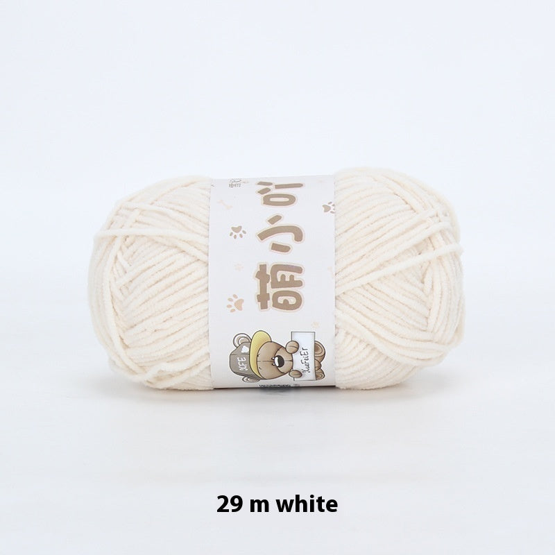 Chenille Wool Ball Hand-woven Diy