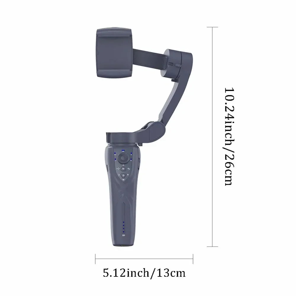 mobile phone 3-axis anti shake stabilizer Tiktok live broadcast camera PTZ AI intelligent tracking face recognition