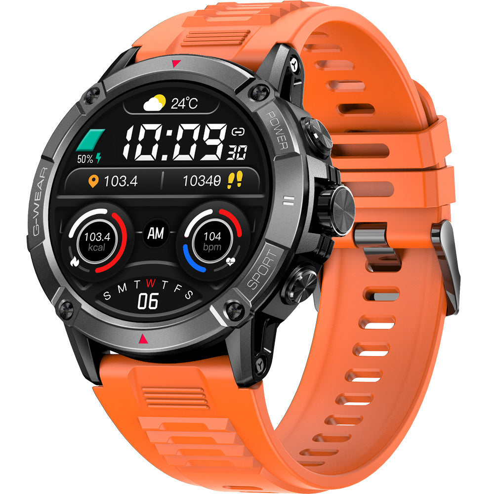 smartwatch 1.52 inch screen one click link Bluetooth call exercise heart rate detection IP68 waterproof
