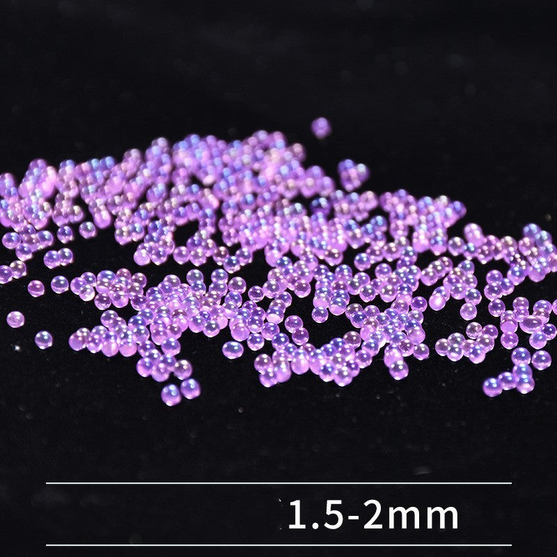 Epoxy DIY handmade jewelry material color bubble beads