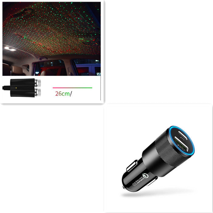 جهاز عرض ضوء النجوم، أضواء حفلات، إضاءة LED بمنفذ USB، إضاءة داخلية، أضواء LED داخلية للسيارات، أضواء ليلية لسماء مرصعة بالنجوم ومجرة