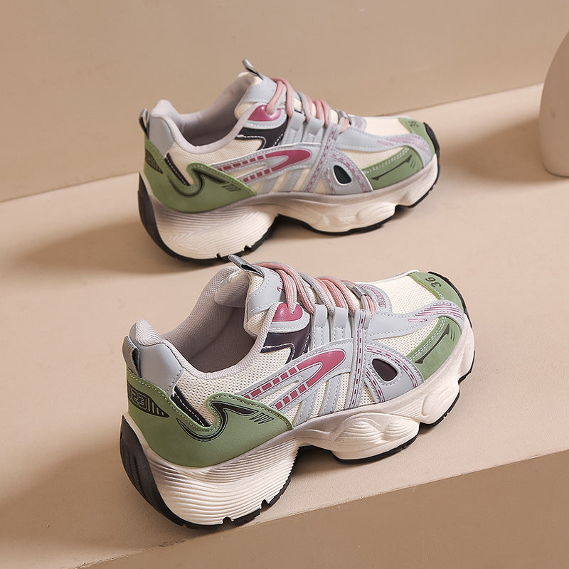 Women's Thick-soled Mesh Breathable Sneaker