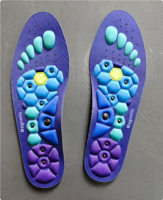 Medical Magnetic Insole Therapy Sports Insoles Orthopedic Massage Foot Weight Loss Slimming