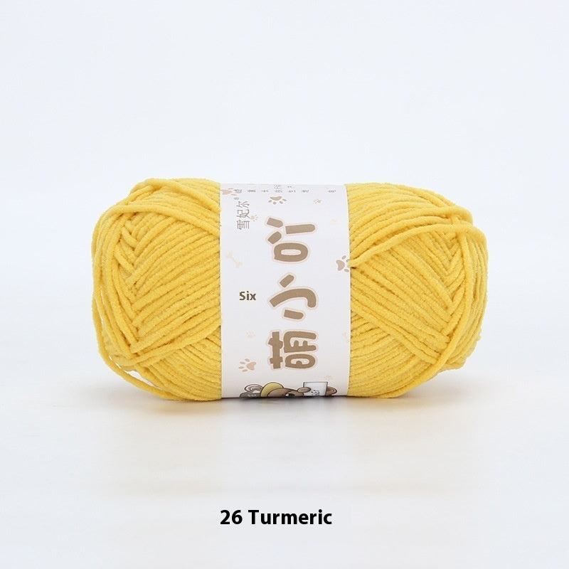 Chenille Wool Ball Hand-woven Diy