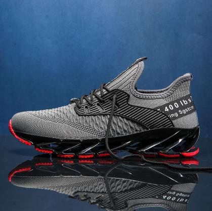 Men's autumn blade shoes large size flying mesh student sports casual running shoes