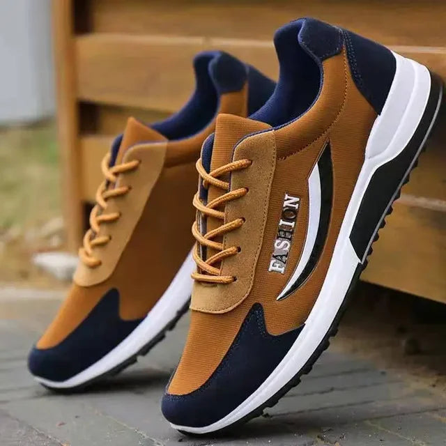 Men's Sneakers Retro running Shoes for men Thick Bottom patchwork male Sports