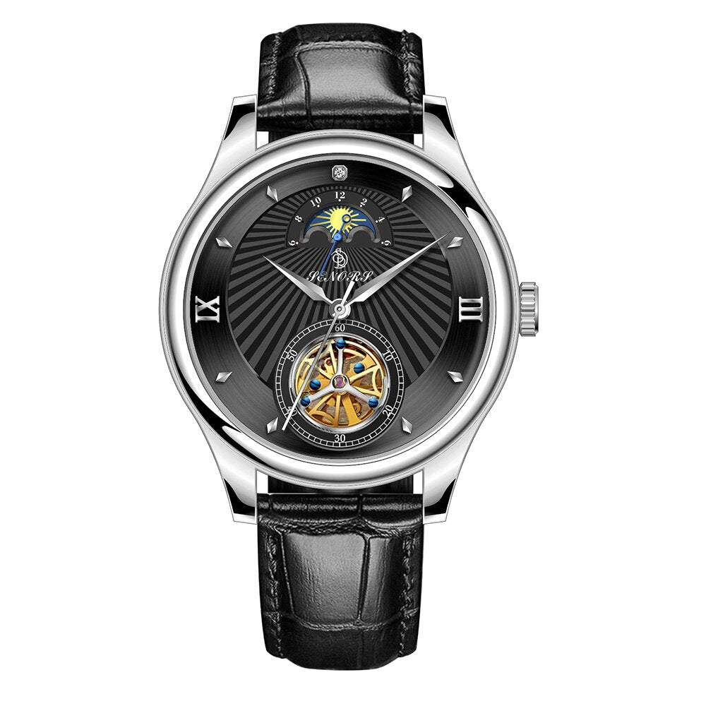 SENORS SN169 Luxury Fashion Tourbillon Watches Automatic Mechanical Watches