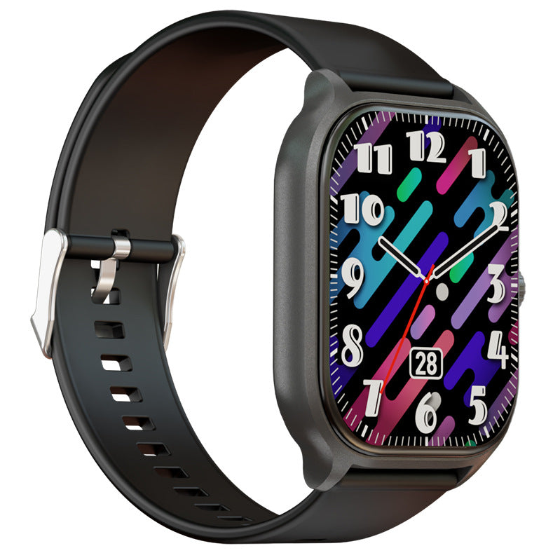 smartwatch Bluetooth call heart rate and blood pressure monitoring sleep multifunctional exercise 2.01 inch men's watch