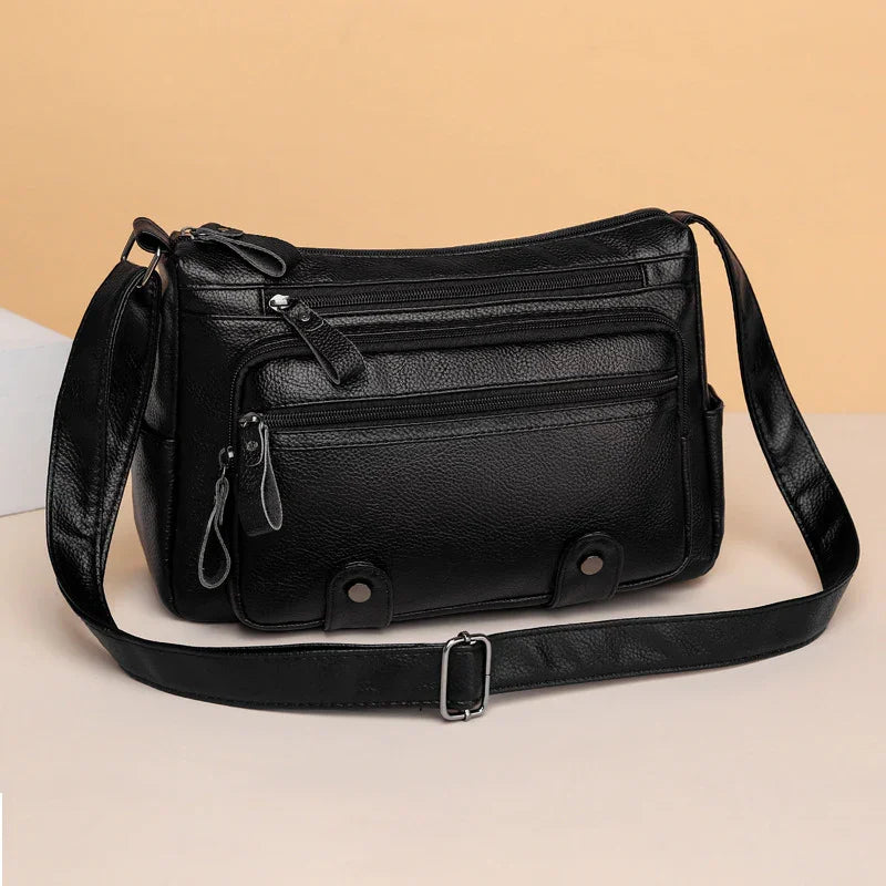 Women's Casual All-match Retro Commuter Shoulder Bag Large Capacity High Sense