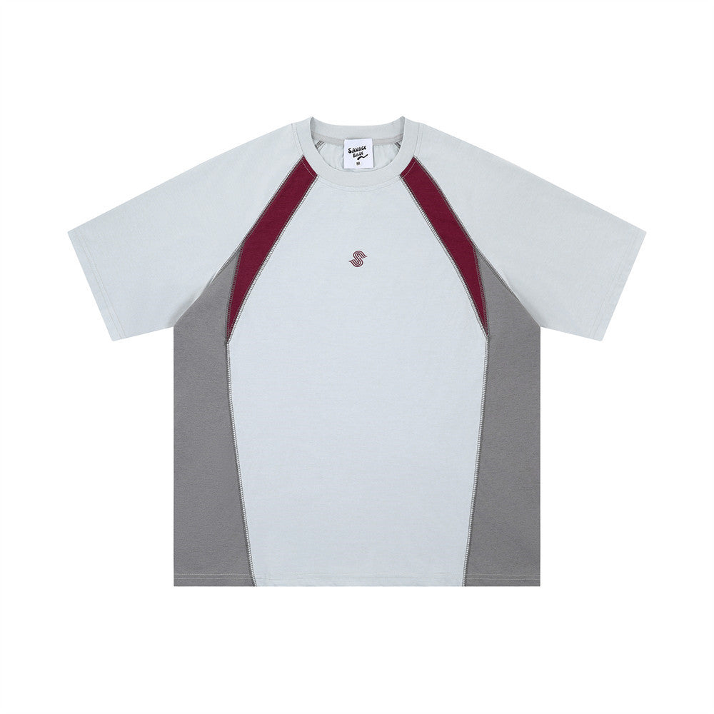 Men's Summer Loose Casual Raglan Top