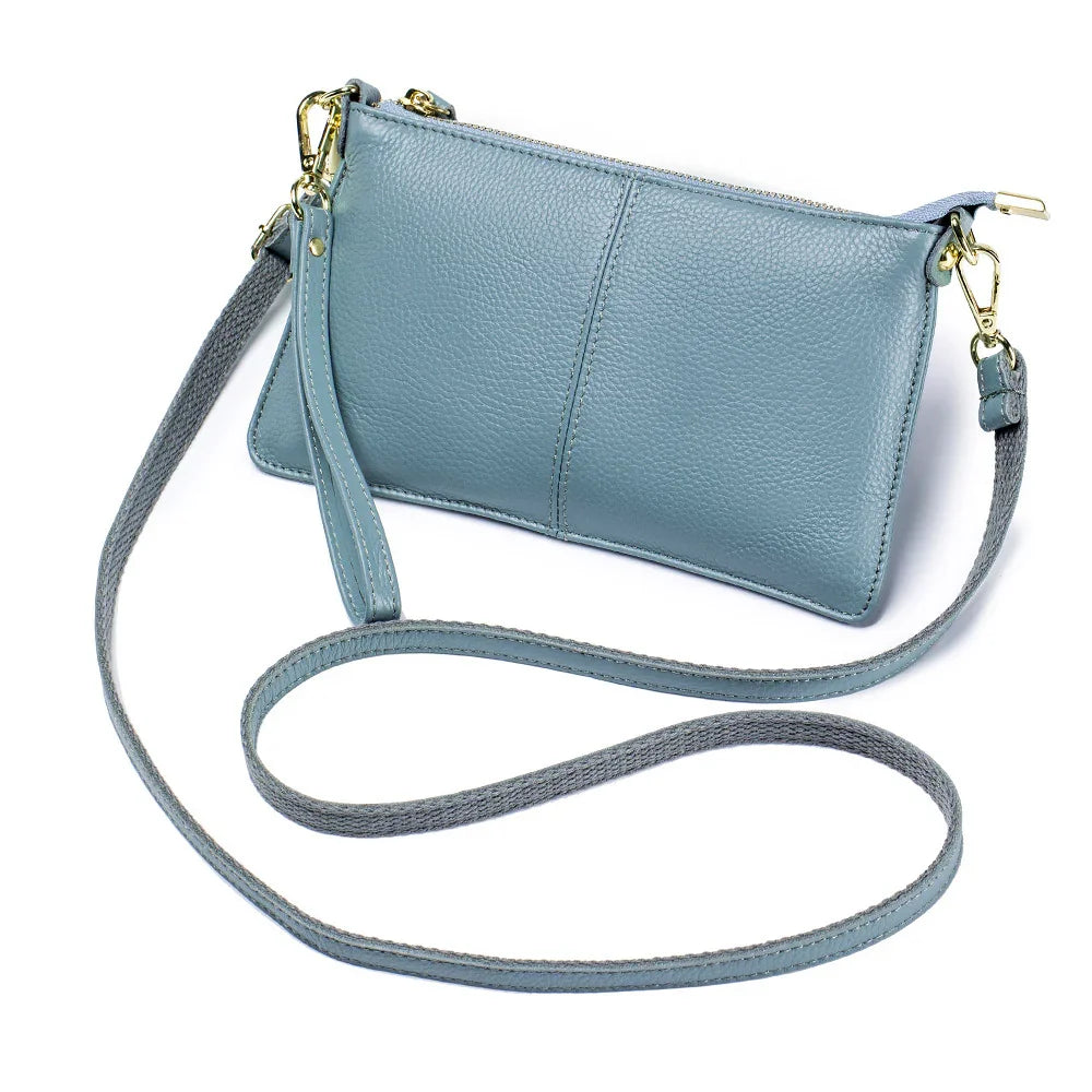 Leather One-shoulder Women's Leather All-match Clutch