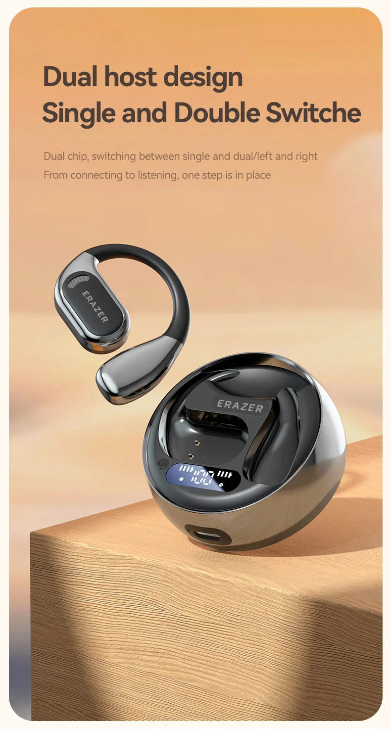 OWS Lenovo ERAZER XF20 Bluetooth V5.49 Earphones Open Sports Wireless Headphones Noise Reduction Waterproof