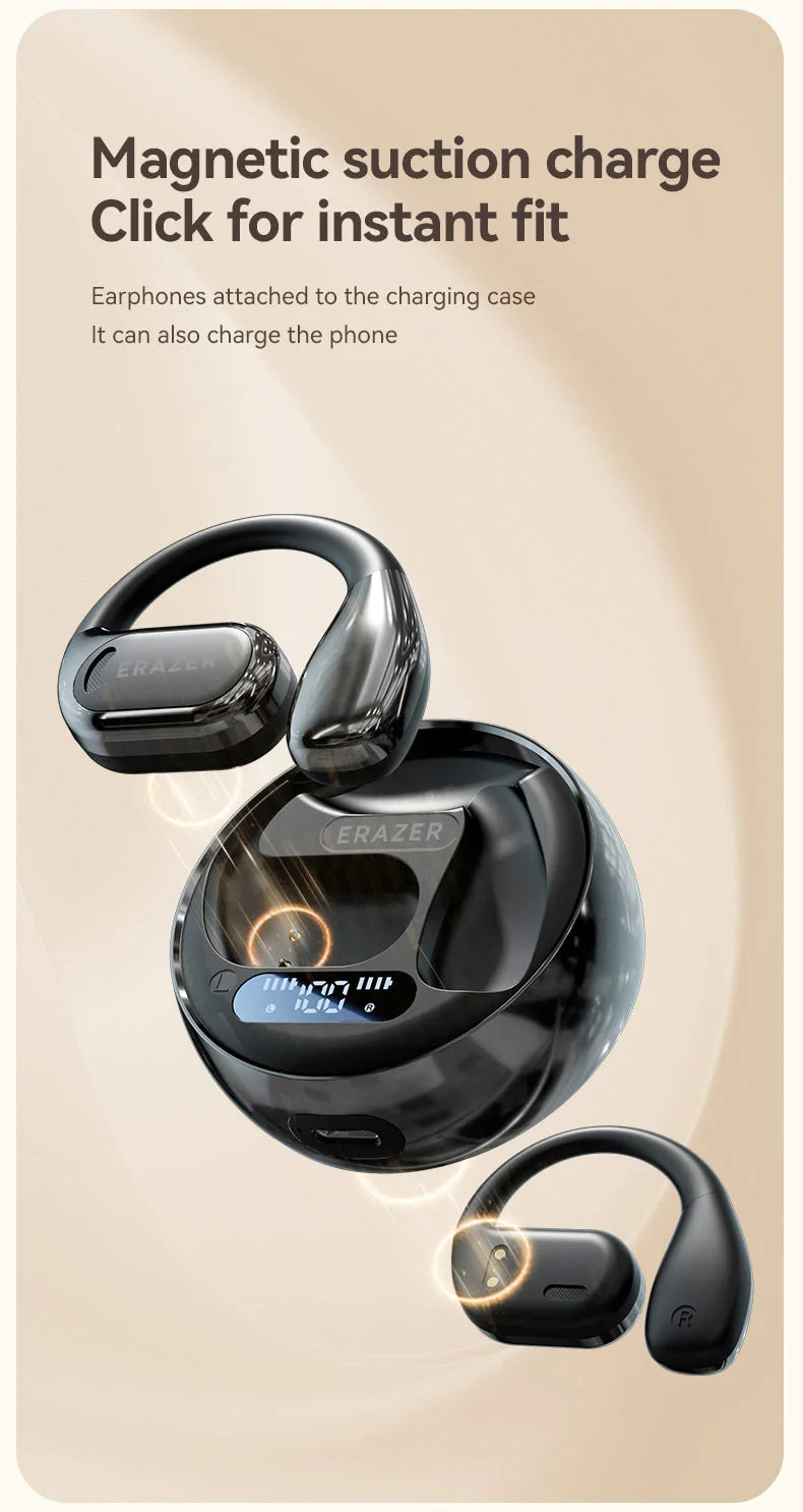 OWS Lenovo ERAZER XF20 Bluetooth V5.49 Earphones Open Sports Wireless Headphones Noise Reduction Waterproof