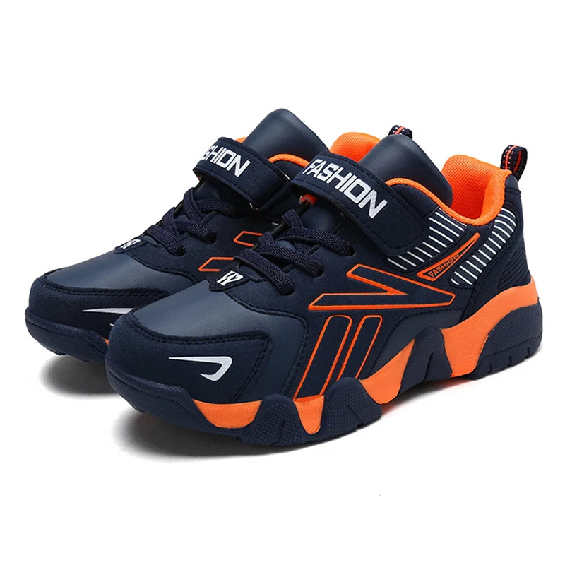 Shoes Sneakers Boys Tennis Comfortable Leather Running Shoes Lightweight Outdoor Children's Sports