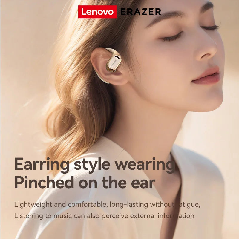 OWS Lenovo ERAZER XF20 Bluetooth V5.49 Earphones Open Sports Wireless Headphones Noise Reduction Waterproof