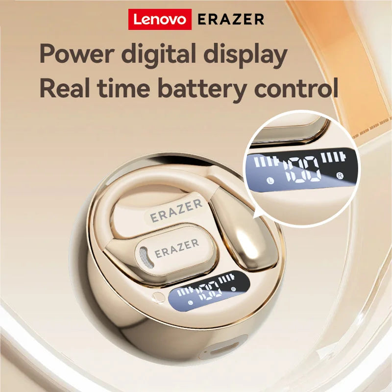 OWS Lenovo ERAZER XF20 Bluetooth V5.49 Earphones Open Sports Wireless Headphones Noise Reduction Waterproof